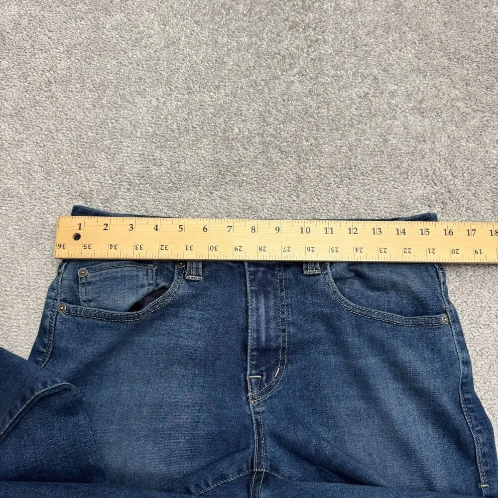 Fidelity Jimmy Satori Slim Fit Straight Leg Denim Jeans Mens 33 Blue Stretch